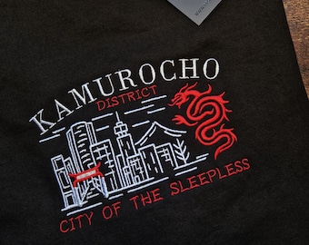 Sleepless City Embroidered Sweatshirt/Hoodie