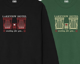 Lakeview Hotel Embroidered Sweatshirt/Hoodie