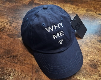 Waarom ik? Geborduurde papa-pet