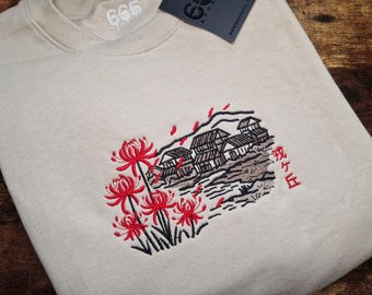 Ebisugaoka Embroidered Sweatshirt/Hoodie