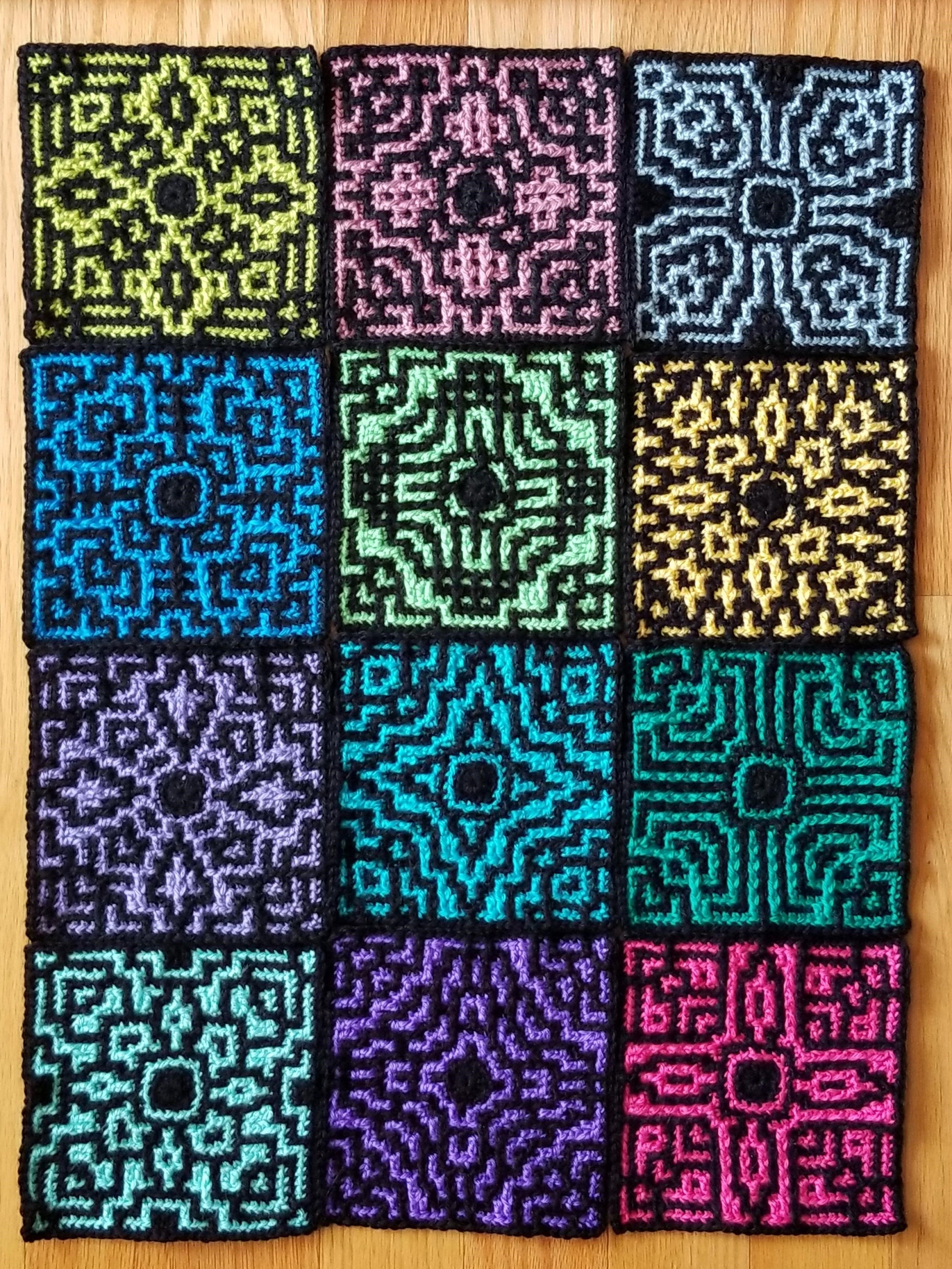 12 Free Mosaic Crochet Patterns for Beginners - Craft-Mart