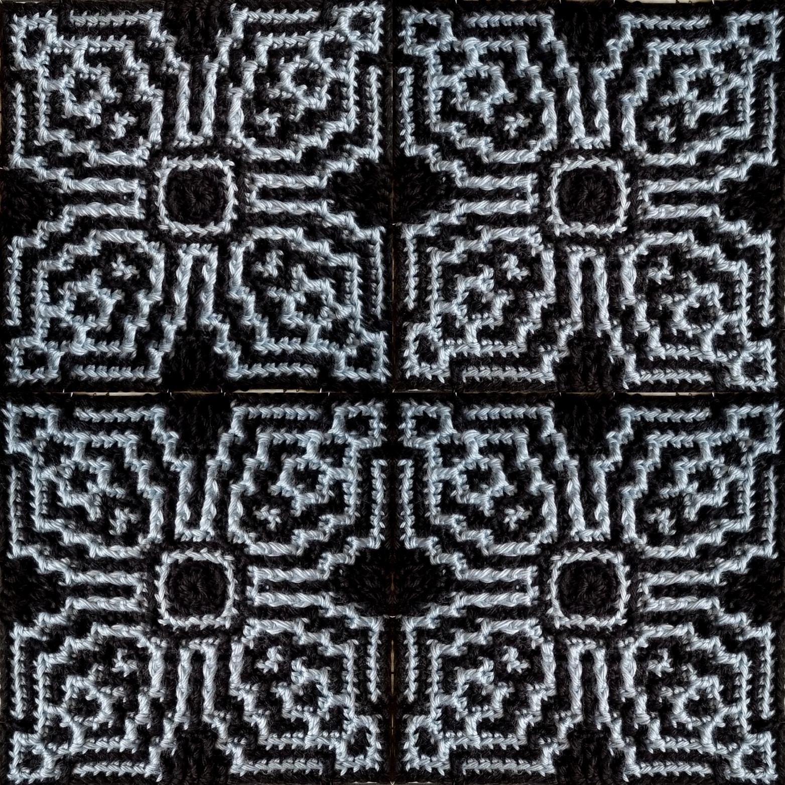 Flora Collection: Set of 12 Mosaic Crochet Patterns 
