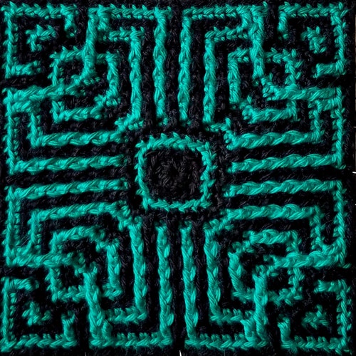 Mosaic Crochet Pattern 46 Dahlia's Diamonds Charts Etsy