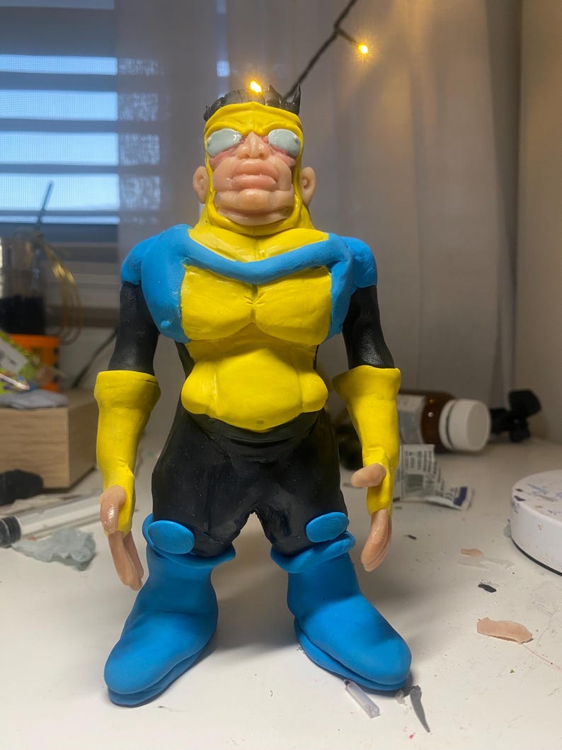 Invincible Sculpture - Etsy