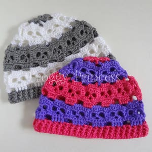 Skull Hat Crochet Skulls Beanie Made to Order Gifts for Her Ladies Teens