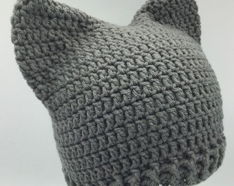 Green Cat Ear Beanie - Etsy