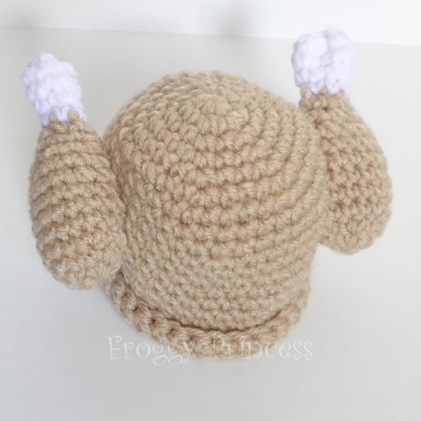 Turkey Hat Baby Thanksgiving Christmas Dinner Newborn Chicken Beanie