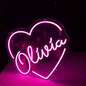Name Custom Signs,CUSTOM NEON Sign Wall Art Decor,Gift for HimHer,neon sign neon font,Cartoon Neon Sign,Large Neon Sign,stained wedding sign