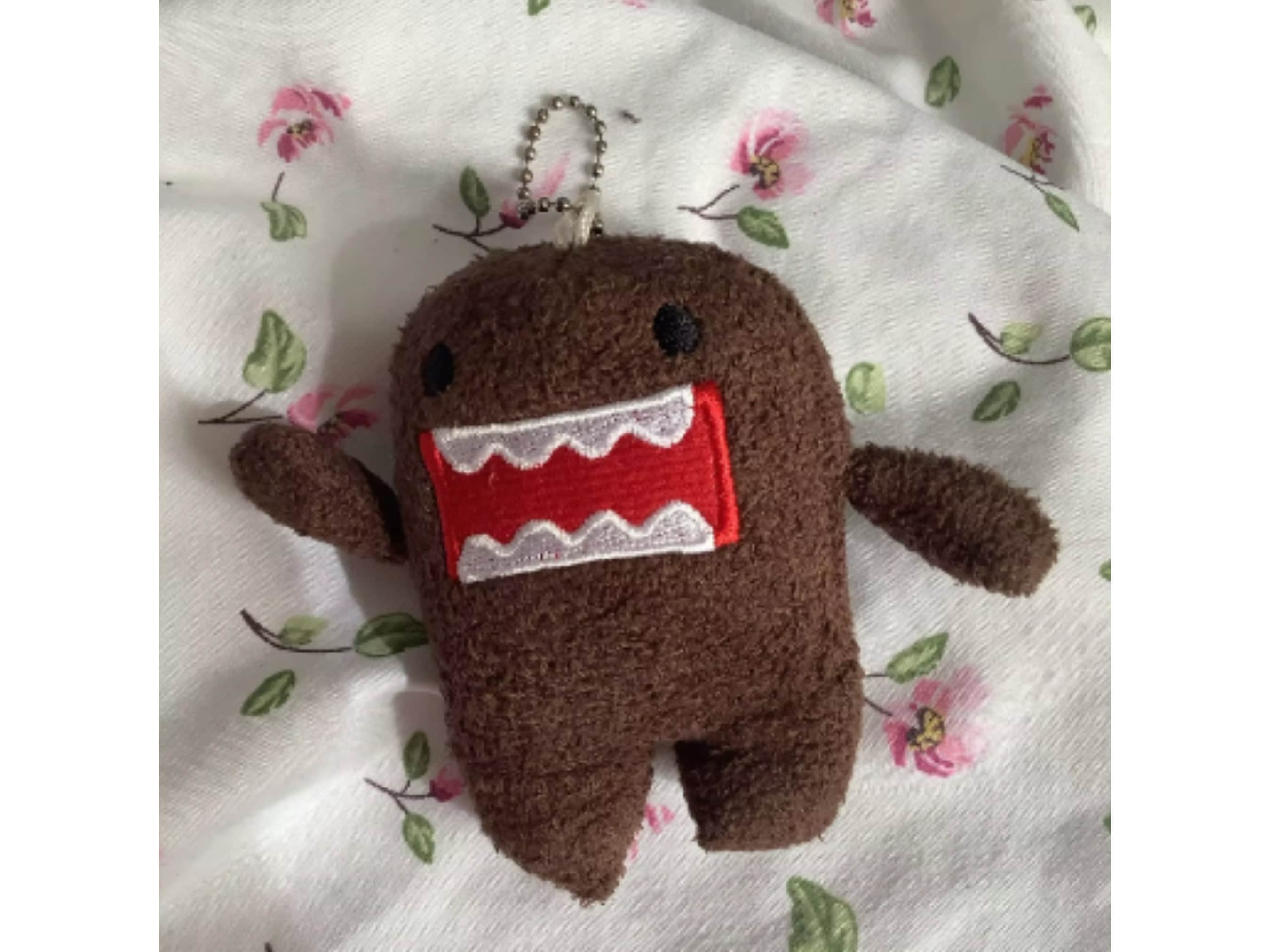 Domo Kun Plush Keychain, Kawaii Soft Stufffed Animal Domo Kun Plush Keychain, Kawaii Soft Stufffed Animal