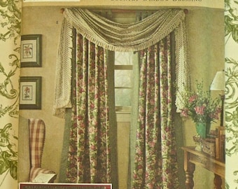 Window Treatments Pattern - Country Window Dressing - Simplicity 8052