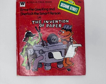 Vintage Sesamstraße Kinderbuch