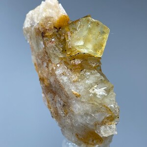 fluorite on quartz