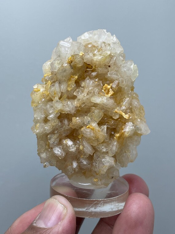 Transparent Quartz Crystal Cluster From Morocco – Natural Clear