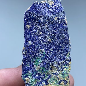 Natural Azurite Malachite Piece, Gorgeous Geode for Display or Spiritual Use, Ideal Gift for Rock Lovers