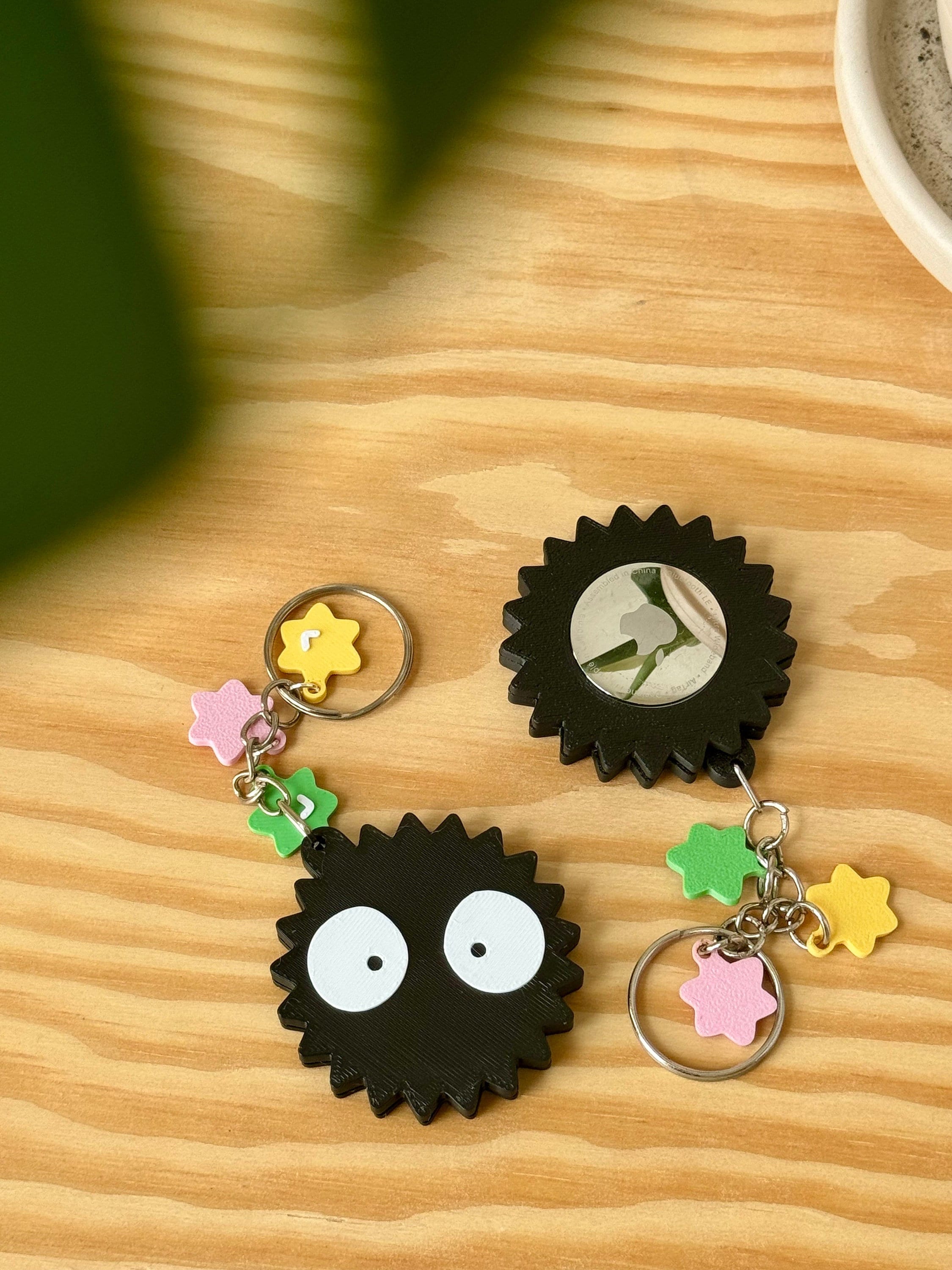 Handmade 3D Printed Dust Sprites Stars AirTag Holder - Etsy