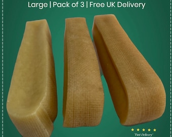 Pack of 3 |Large |Snack Yak |Himalayan Yak Milk Dog Chew