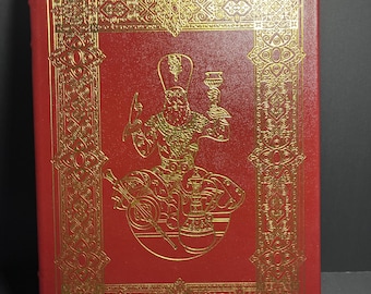 Rubaiyat de Omar Khayyam: por Edward Fitzgerald, Easton Press 1976, edición de coleccionista, lomo de oro de 22 kt, excelente estado