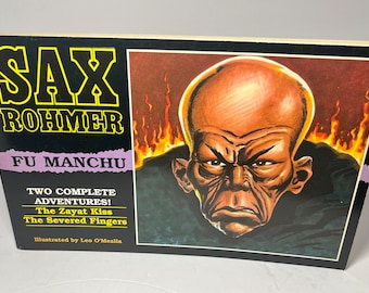 Fu Manchu: de Zayat-kus en de afgehakte vingers. Twee complete avonturen! - Sax Rohmer 1989 *Eerste druk