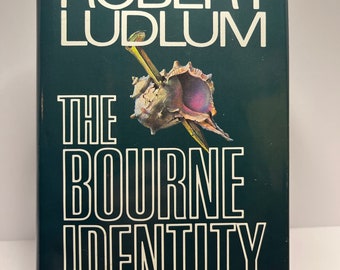 El Identidad Bourne - Robert Ludlum 1980 1ª Edición Muy Bueno