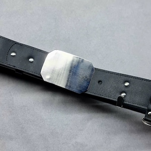 Custom Leather ROTJ Luke Skywalker Costume Belt with Saber Clip