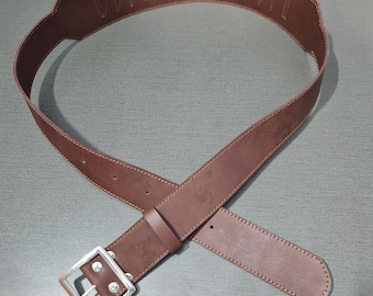Leather Bounty Hunter Cartridge Belt – Galactic Gunslinger Ammo Pouch