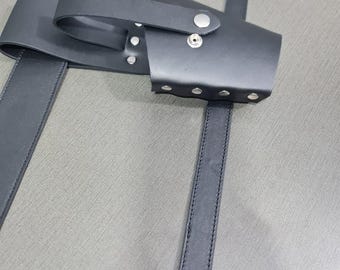 Star Trek Phaser Leather Belt and Holster, Season 3 Cosplay Costume weapons holster