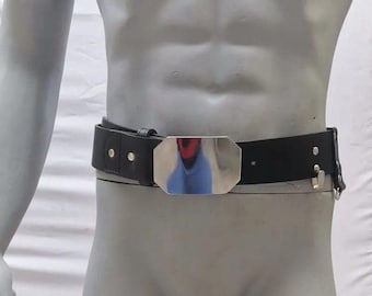 Custom Leather Luke Skywalker ROTJ Jedi Cosplay Belt