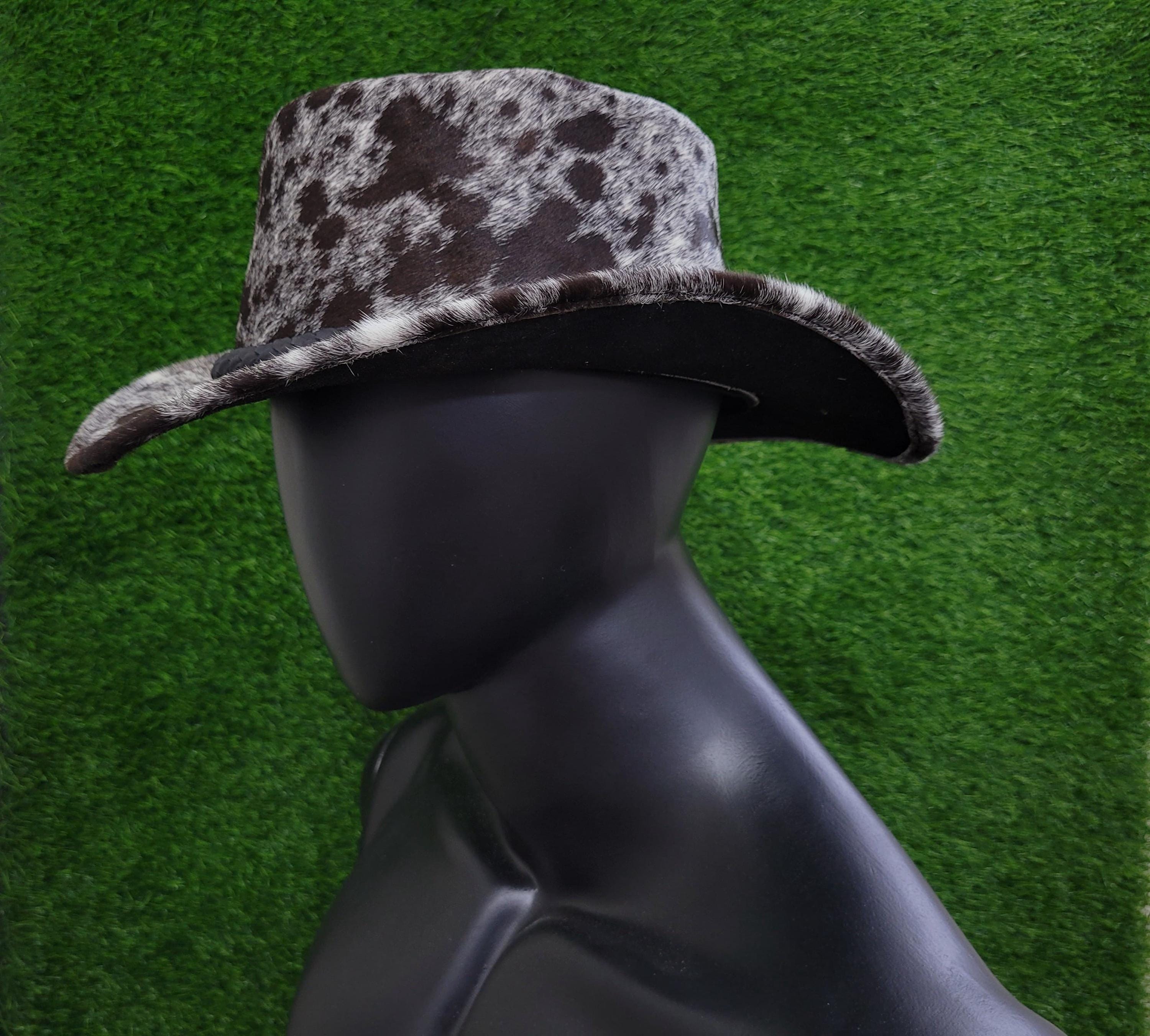 Handmade Cowhide Cowboy Hat: Genuine Leather, Adjustable  display picture 2