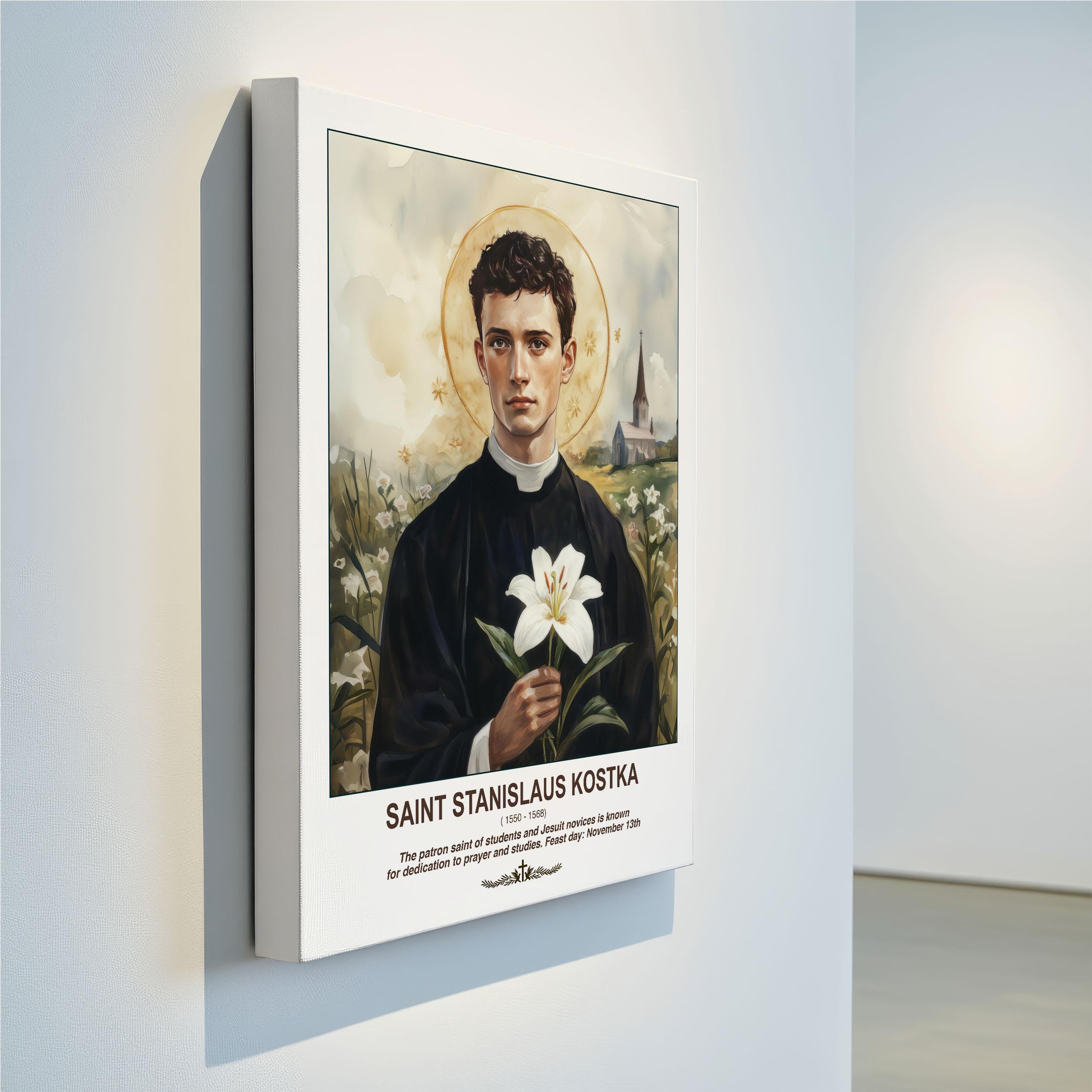 St. Stanislaus Kostka | Polish Catholic Wall Decor | Unique Christian ...