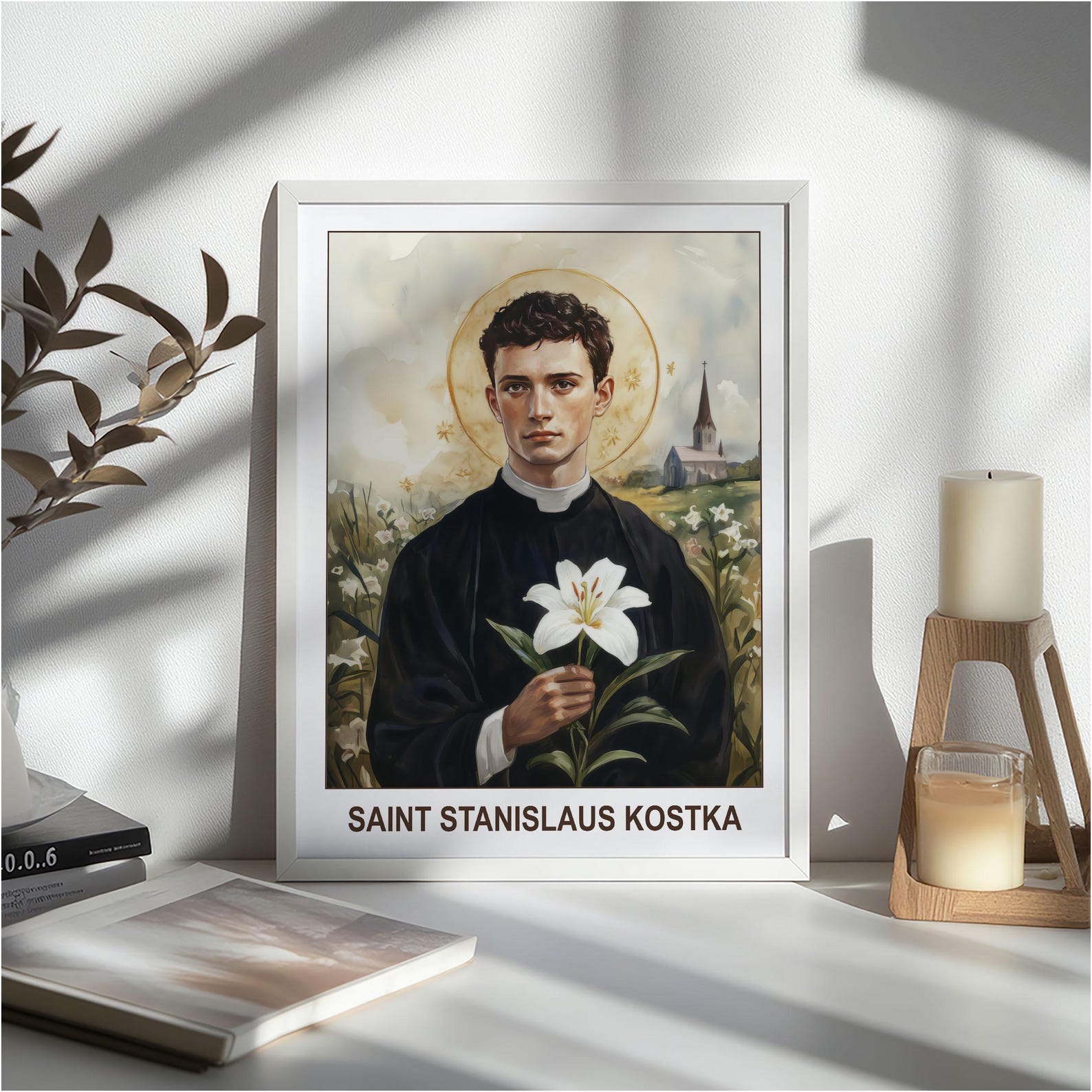 St. Stanislaus Kostka | Polish Catholic Wall Decor | Unique Christian ...