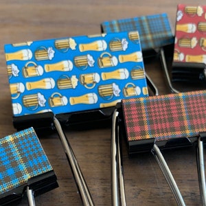 Binder Clips - "Craft Beer Hops”