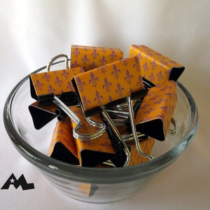 Binder Clips - &quot;Fleur&quot;