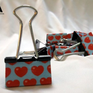 Binder Clips - &quot;Lovies&quot;