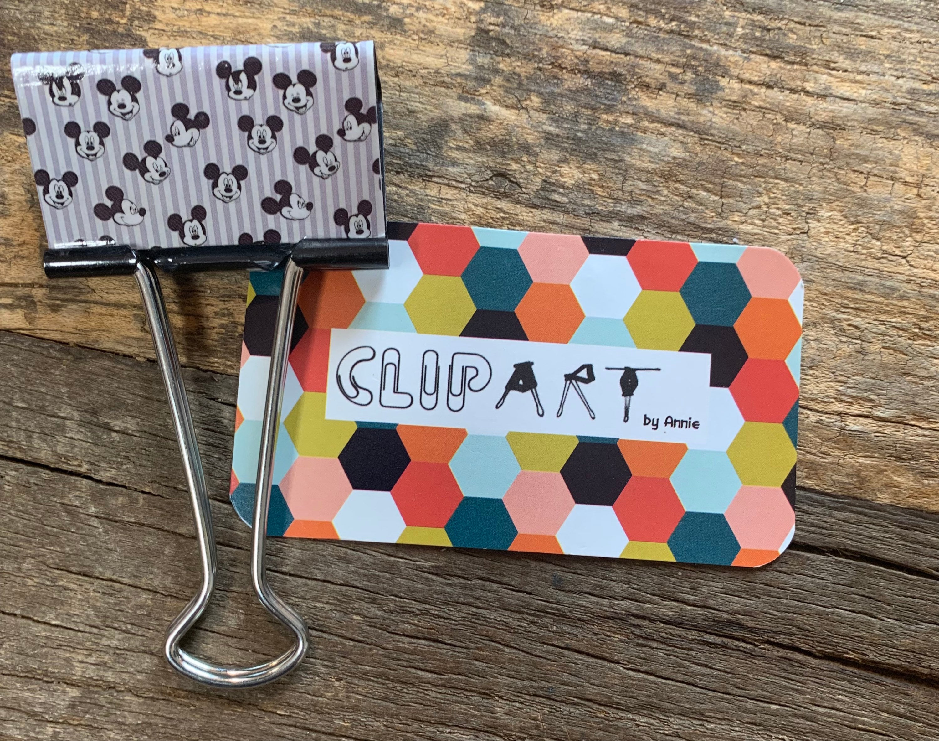 Mouse Button Binder Binder Clip - Mouse Mix | Office Supply | School | Journal | WFH | Work ...
