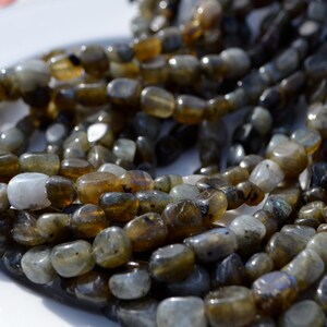 Labradorite Square Nugget Beads  Full Strand buy one get one free