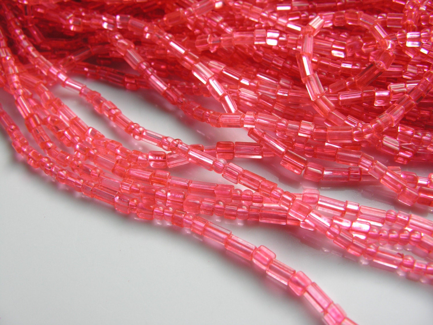 Coral Pink Seed Bead Variety Pack Etsy
