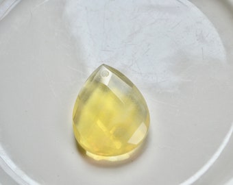 Pineapple Glass Teardrop Pendant Bead