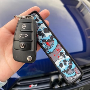 SKULL - JET TAG Keychain
