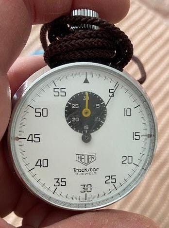 Heuer trackstar 7 jewels hotsell
