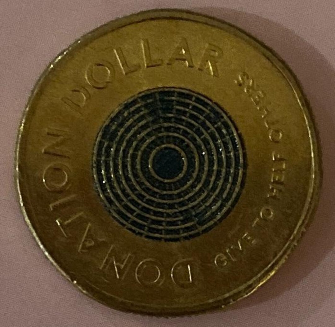 2021 Rare Donation Dollar Coin Queen Elizabeth II JC Initial