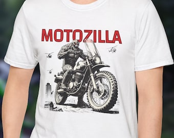 Motozilla Motorcycle Monster Shirt | ADV Biker Graphic Tee