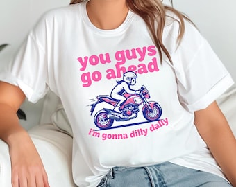 Mini Bike Grom Humor T-shirt | Funny Biker Babe Motorcycle Tee Comfort Colors