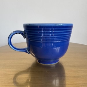 Vintage Sapphire Blue  Fiesta / Fiestaware Teacup