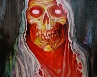 Glitch Ghost (pintura original)