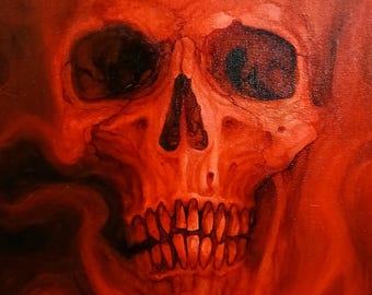 Un presagio de fatalidad (pintura original)