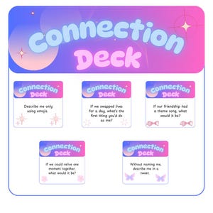 Konversationsaufführungen, Konversationskarten, Geschenk für Bestie, Bester Freund Geschenk, Freundinnen, Konversationsspiel, Sprechspiel,