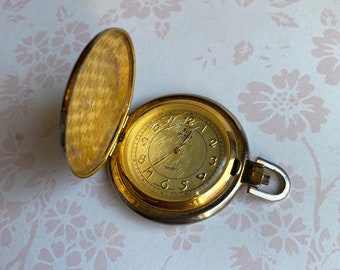 Vintage Berenger Pocket Watch for Repair/ Parts/ Steampunk