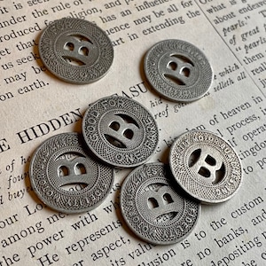 6 Antique Transit Bus Tokens