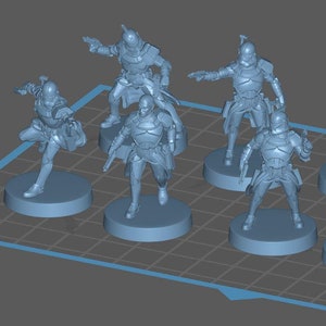 Star Wars Legion - Officer Clone Trooper Miniatures