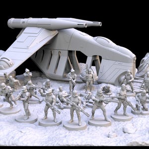 Star Wars Legion - Assault Clone Trooper Miniatures